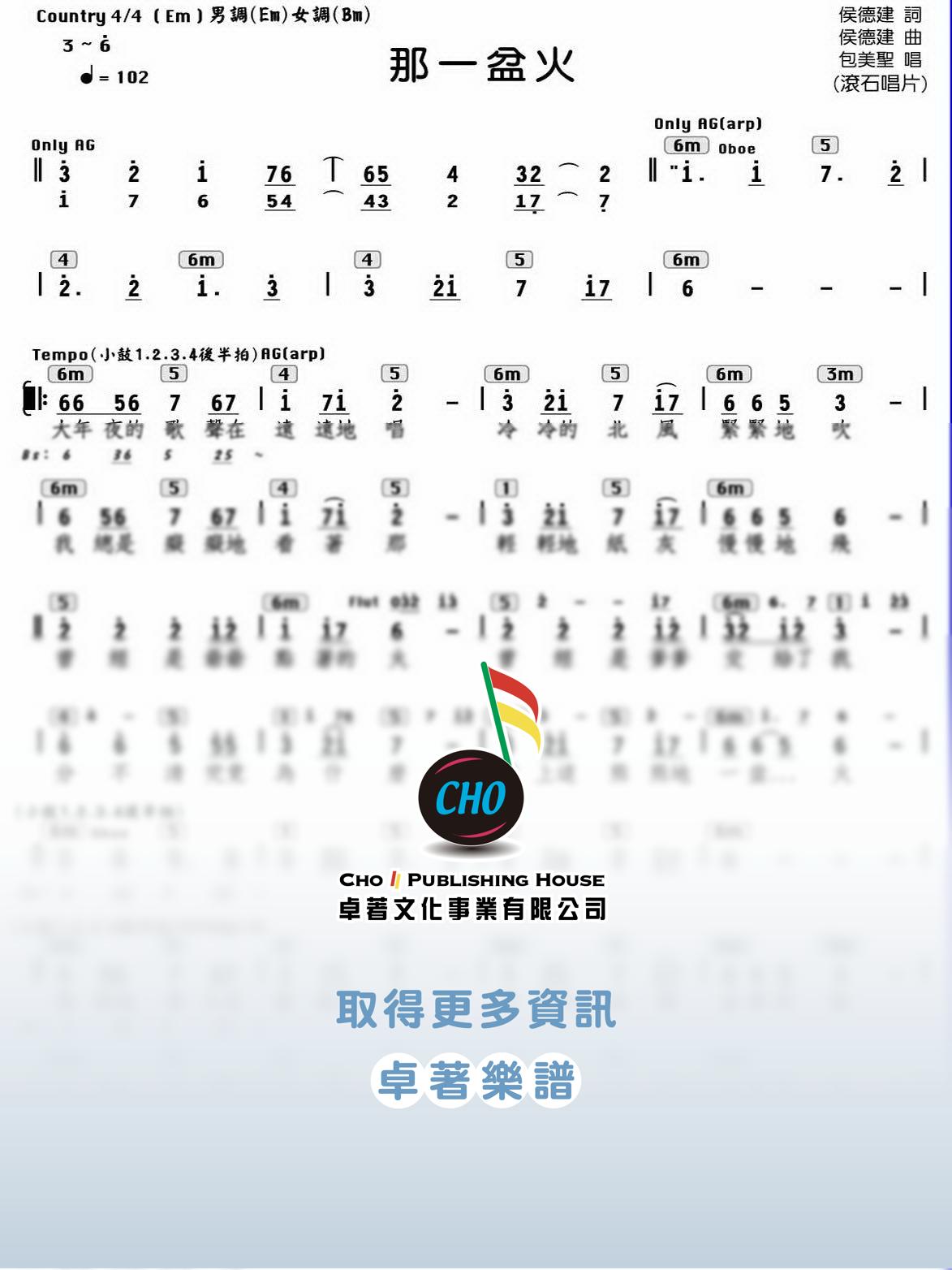 那一盆火